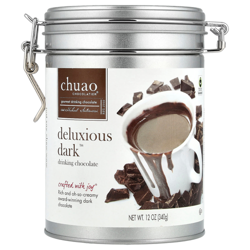 Chuao Chocolatier, Deluxious Dark™, пищевой шоколад, 340 г (12 унций)
