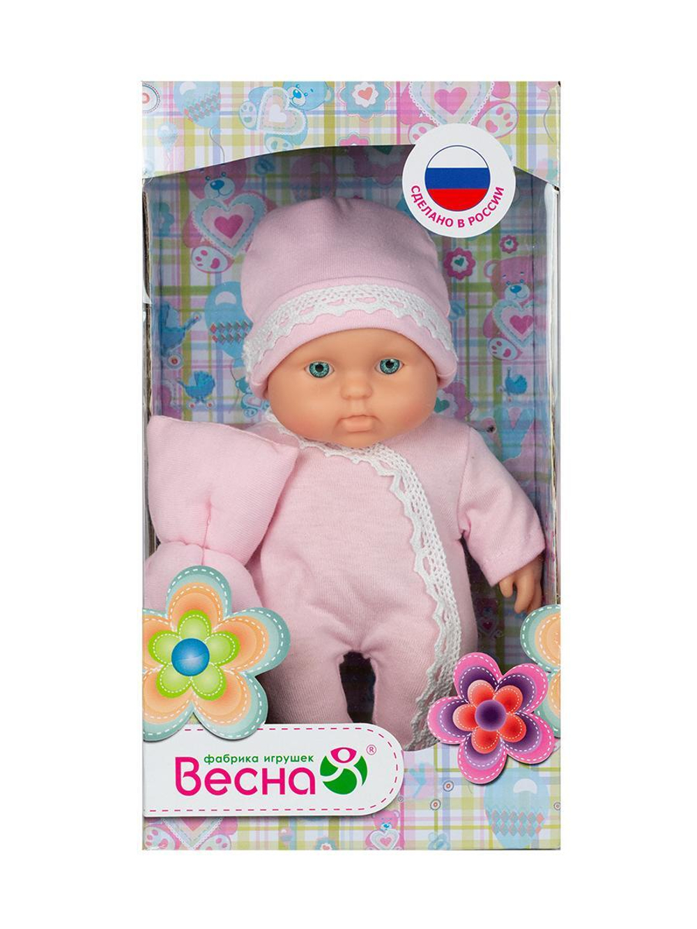 Пупс Карапуз 22 девочка коробка 20см (Весна)