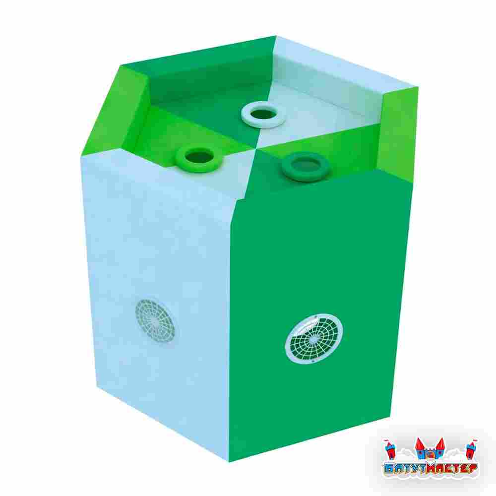 Развивающий фонтан «Летний Ветер» с летающими шариками, 80×80×1,2 см