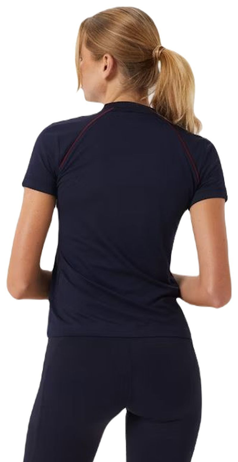 Женское поло Björn Borg Ace Zip - небесный