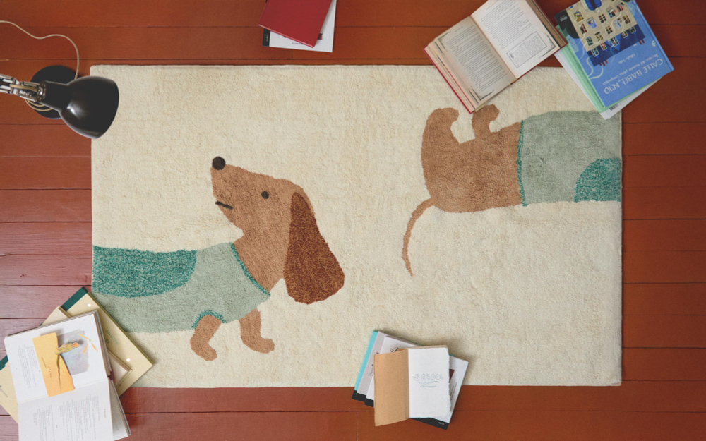 Ковёр Zara Home, 90х150 см, хлопок, 5637/029