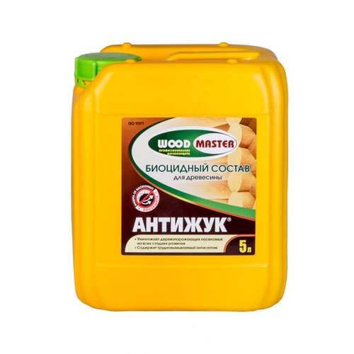 АНТИЖУК БИОЦИДНЫЙ СОСТАВ "WOODMASTER" 5 Л ( 1) "РОГНЕДА"