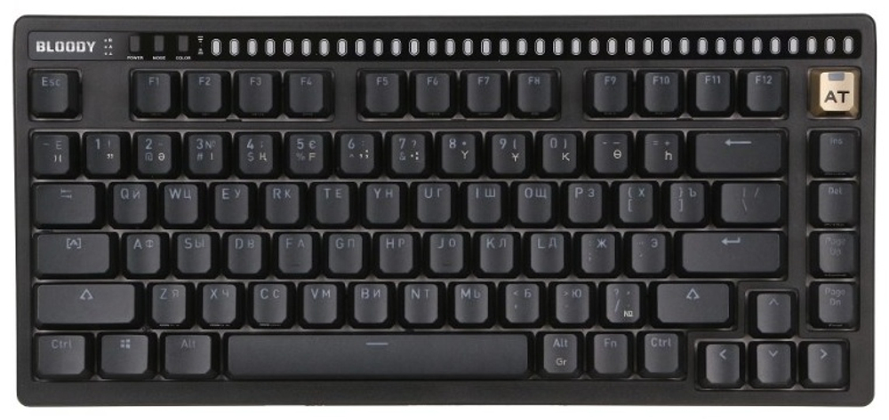 Клавиатура A4Tech Bloody AT75 BLACK черный