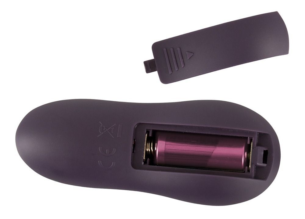 Фиолетовый универсальный вибратор Remote Controlled Couples Vibrator