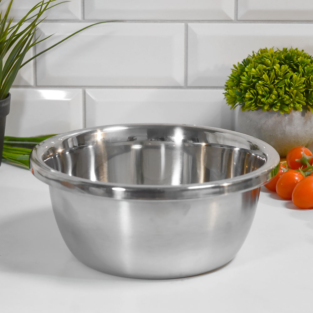 Миска 22*10см 3,5л нерж