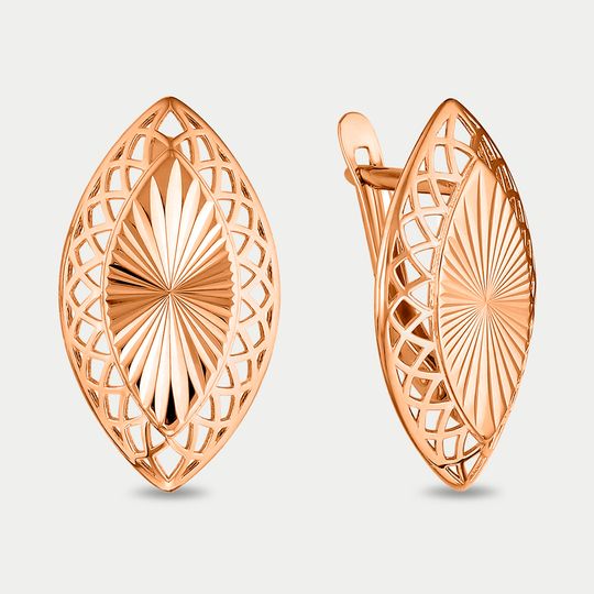 Серьги золотые