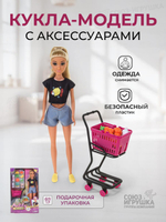 Кукла тип модель, с аксесс. коробка 616982