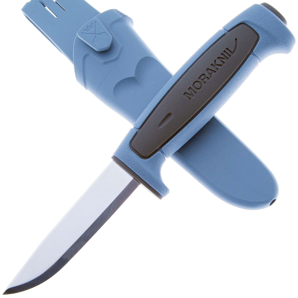 Нож Morakniv Basic 546 нержавеющая сталь, Grey/Dusty Blue