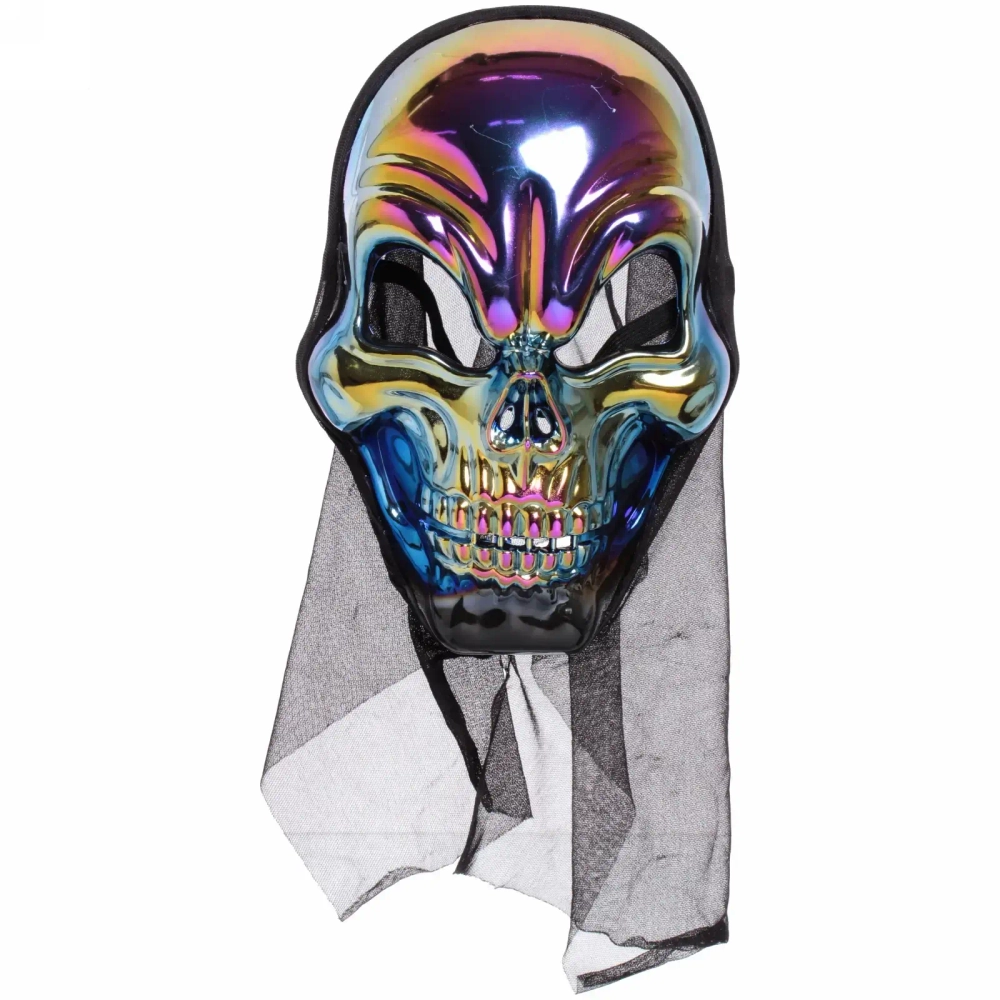 Маска карнавальная «Зловещий череп» 18*28 см