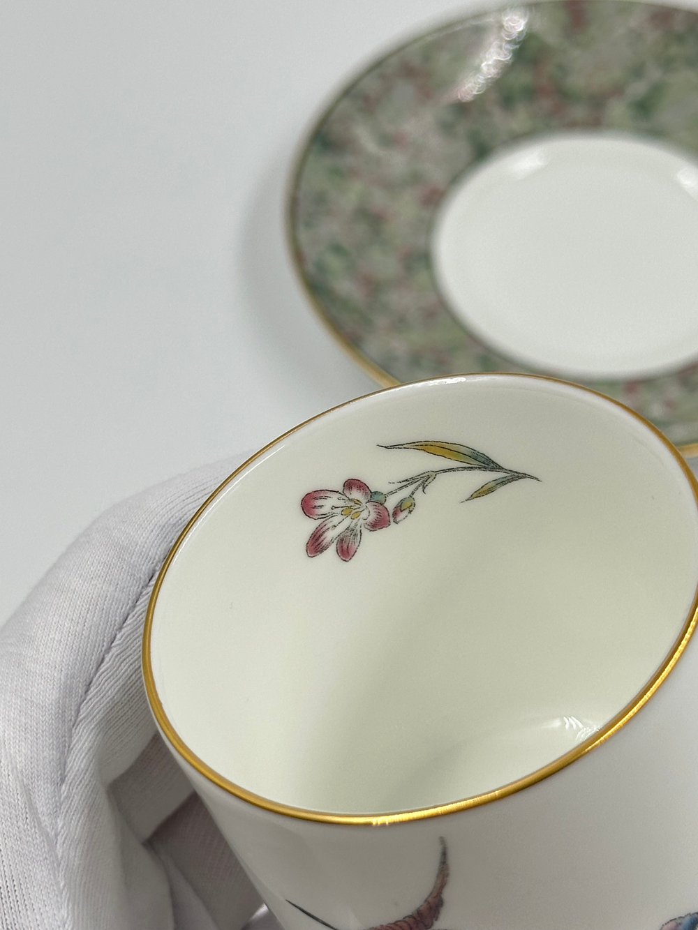 Кофейная пара Wedgwood «Humming Birds»