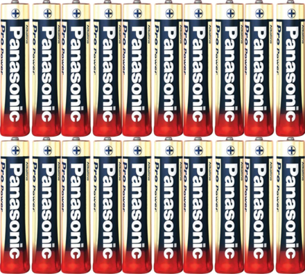 Батарейки Panasonic Pro Power AA щелочные 20 шт