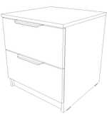 Тумба 450×496×450 Вектор+