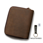 Simple&nature Cow Leather Wallet Medium Men"s Dark Brown