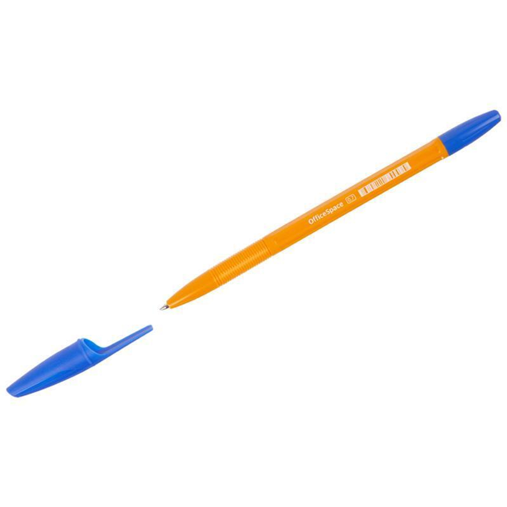 Ручка шариковая 0,7мм, синяя "LC-Max Orange" (Спейс)