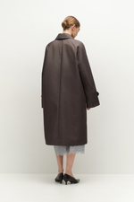 Тренч прямого кроя