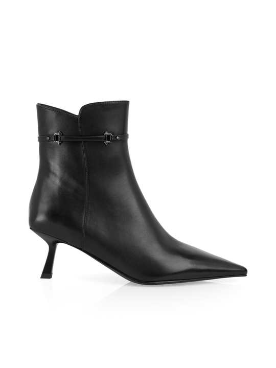 Ботильоны из натуральной кожи