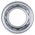 Головка торцевая стандартная двенадцатигранная 3/4&quot;, 21 мм KING TONY 633021M