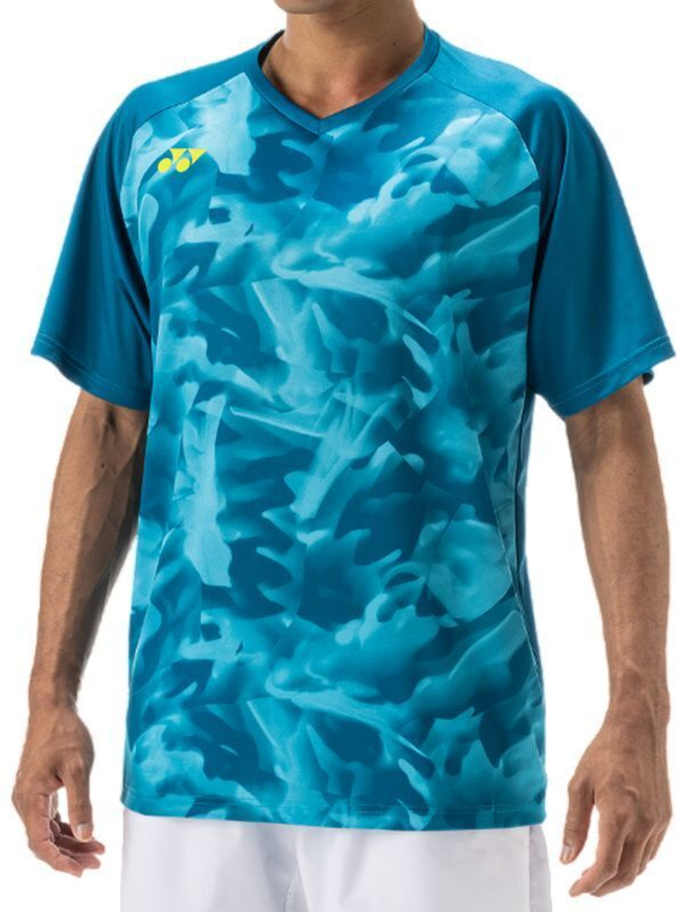 Мужская теннисная футболка Yonex Club Team - Бирюзовый/Размер L