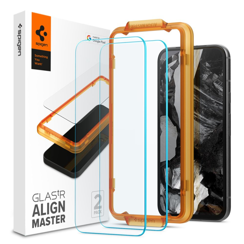 Стекло Spigen ALM GLAS.TR 2-шт для GOOGLE PIXEL 8A CLEAR