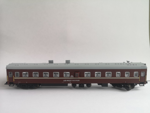 Вагон-дефектоскоп, СЖД