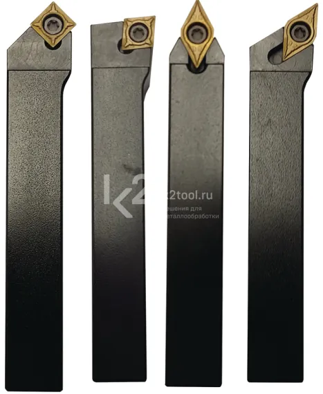 Набор токарных резцов Optimum 16 мм, 4 шт., арт. 3441215