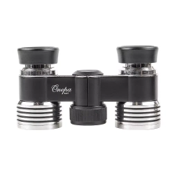 Бинокль Veber Opera БГЦ 3х27 театральный фокус, Black/Silver