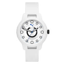PUMA Wrist Watch Quartz Movement Silicone Strap White Dial Men"s Watches