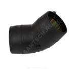Отвод электросварной ПЭ100 Дн 63х45гр Ру16 SDR11 SMART JOINT EFL463A
