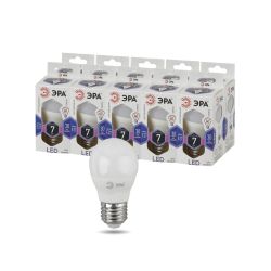 Лампочка светодиодная ЭРА STD LED P45-7W-860-E27 E27 / Е27 7Вт шар холодный дневной свет