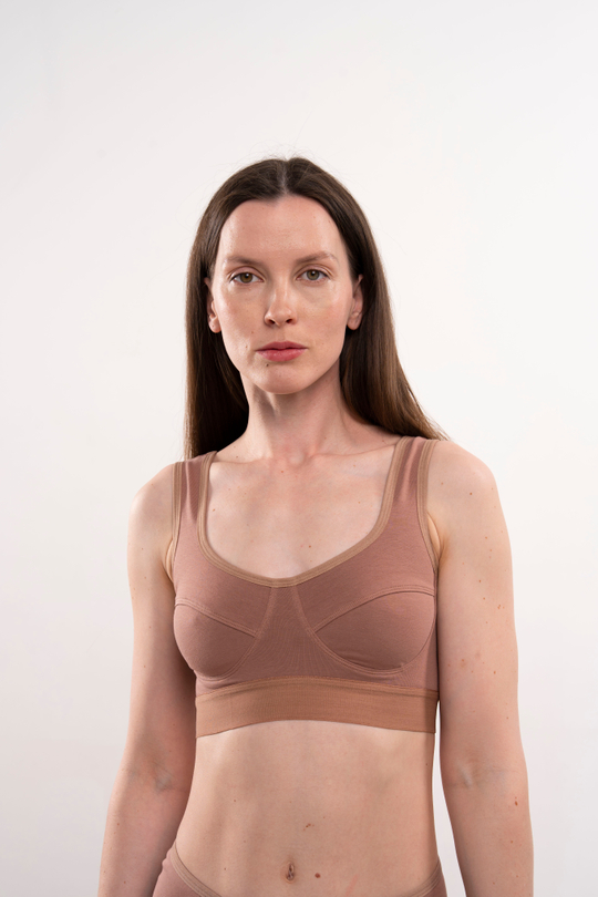 Бралетт №38 анатомического кроя с хорошей поддержкой