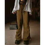 Брюки SoWhat? Хлопковые Карго Хаки