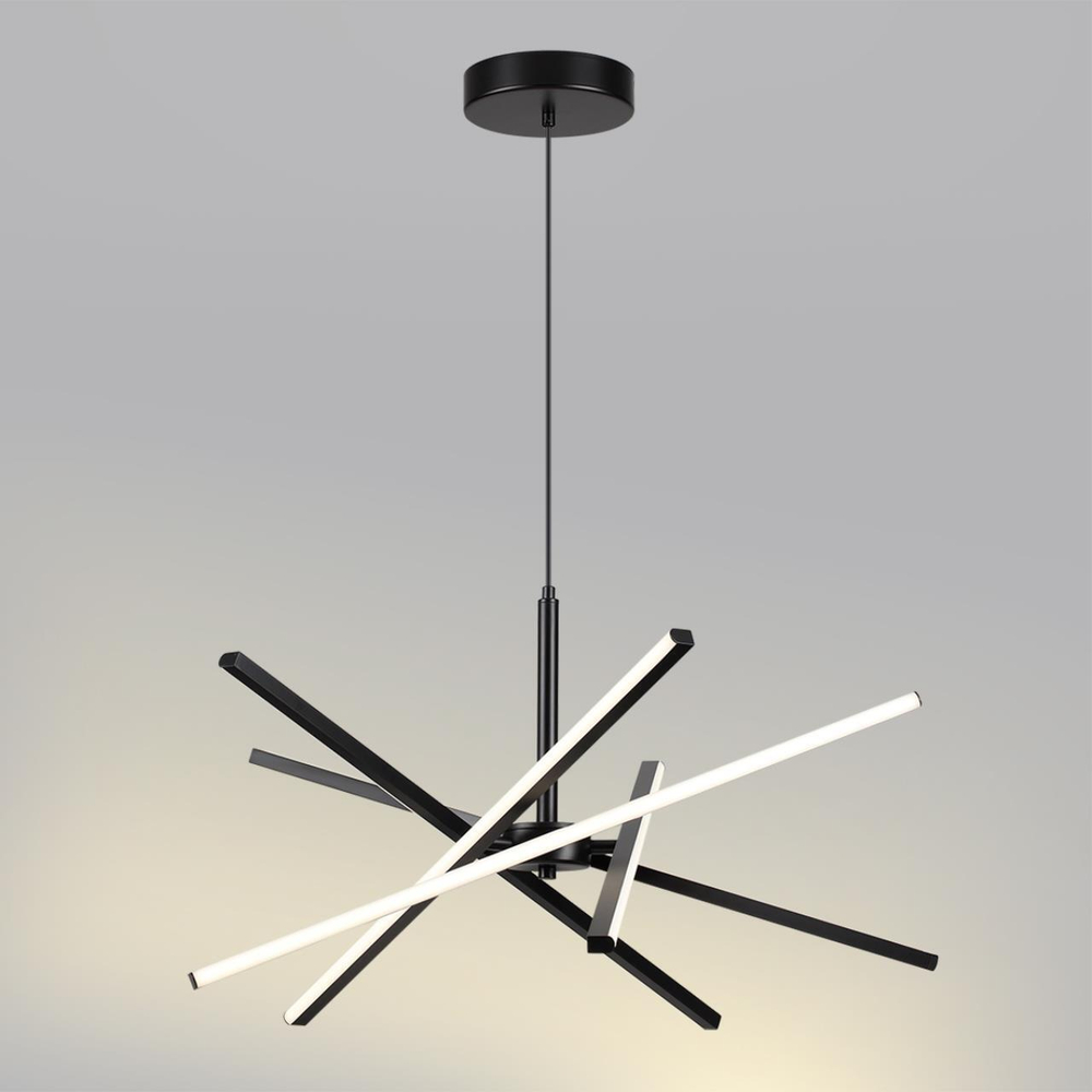 6563/60L LEDIO LN25 234 черный//металл/ Подвесной светильник 4000K LED 60W 220V PARKER