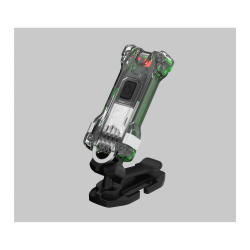 Мультифонарь Armytek Zippy Extended Set WR (Green Jade) — широкий угол засветки 110° для белого и красного света.