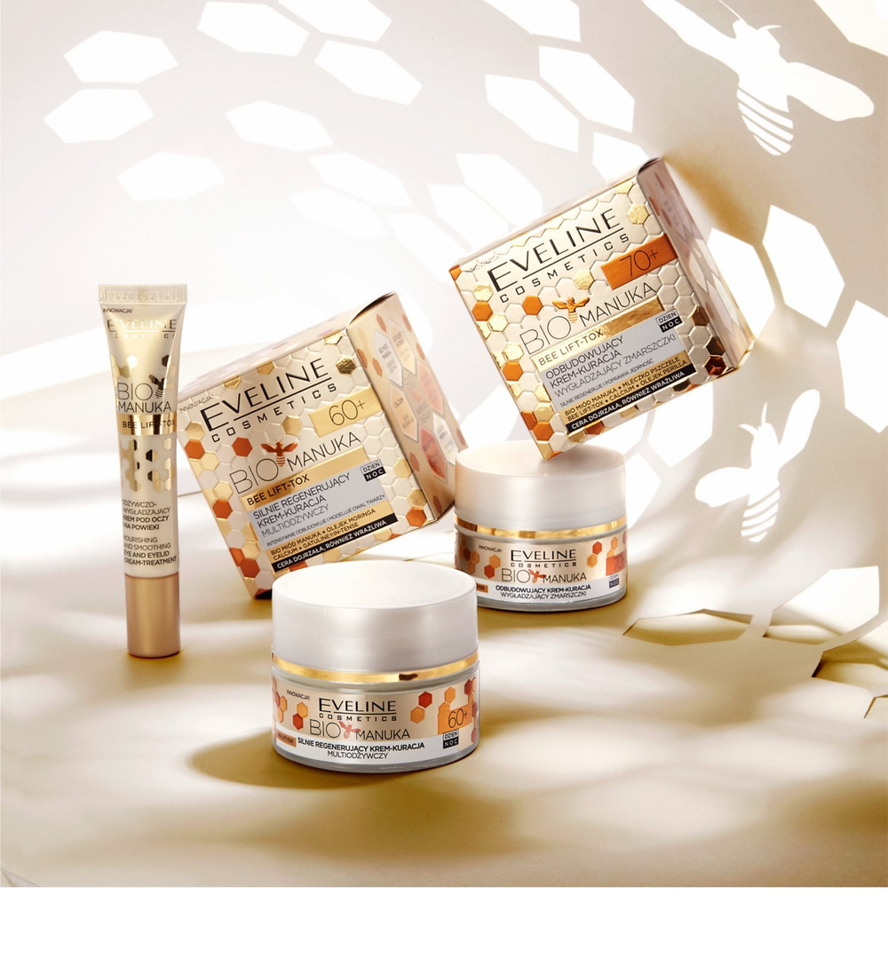 Eveline Cosmetics Bio Manuka - интенсивный регенерирующий крем 60+ /   50  ml  / GTIN 5901761988741