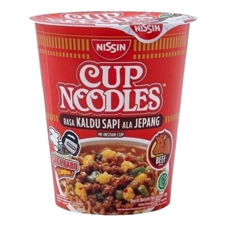 Лапша Nissin Cup Noodles со вкусом говядины