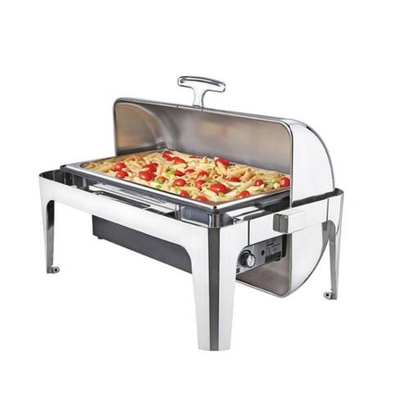 Мармит электрический 13,5 л 1/1*100 с откидной Roll-top крышкой нерж.   SUNNEX