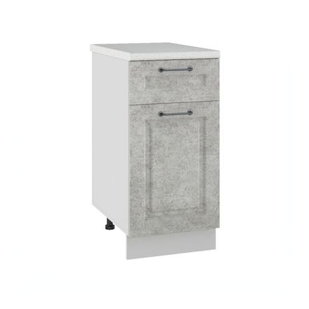 Кухня Модуль С1ЯШ 400 Капри Камень светлый