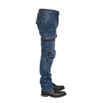 мотоджинсы MADBULL STRATUM Denim Blue