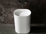 Раковина Abber Stein AS2550-H белая матовая