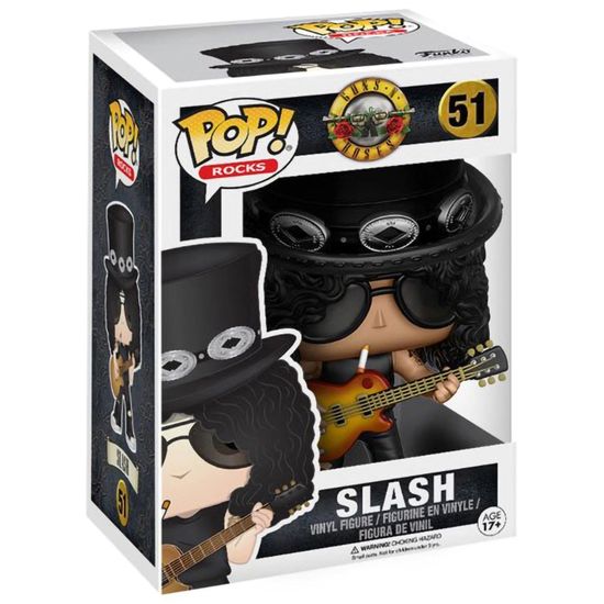 Фигурка Funko POP! Rocks GN'R Slash (51) 10687 / Фигурка Фанко ПОП! в виде известного рок-музыканта, Слэш