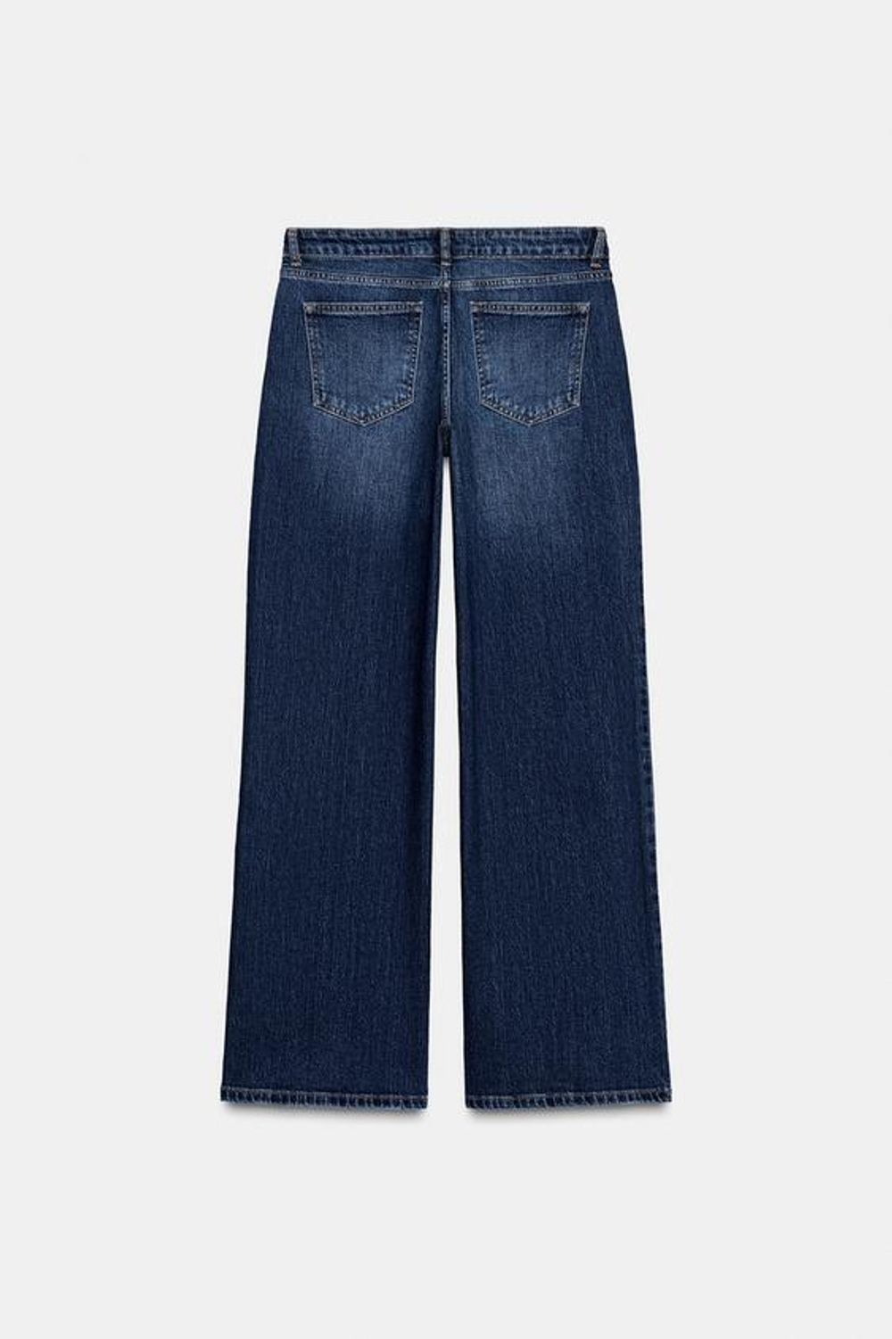 ZARA ДЖИНСЫ RELAXED SLIM С НИЗКОЙ ПОСАДКОЙ Z1975, СИНИЙ