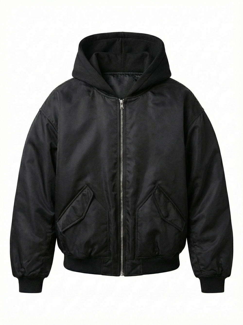 Двухсторонний Бомбер SDW в черном цвете