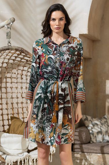 Халат Mia-Amore 5347 &quot;Palmetta&quot;