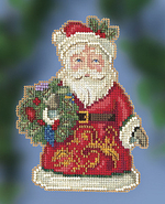 "Зимние пожелания Санты"-JS20-2014 вышивка