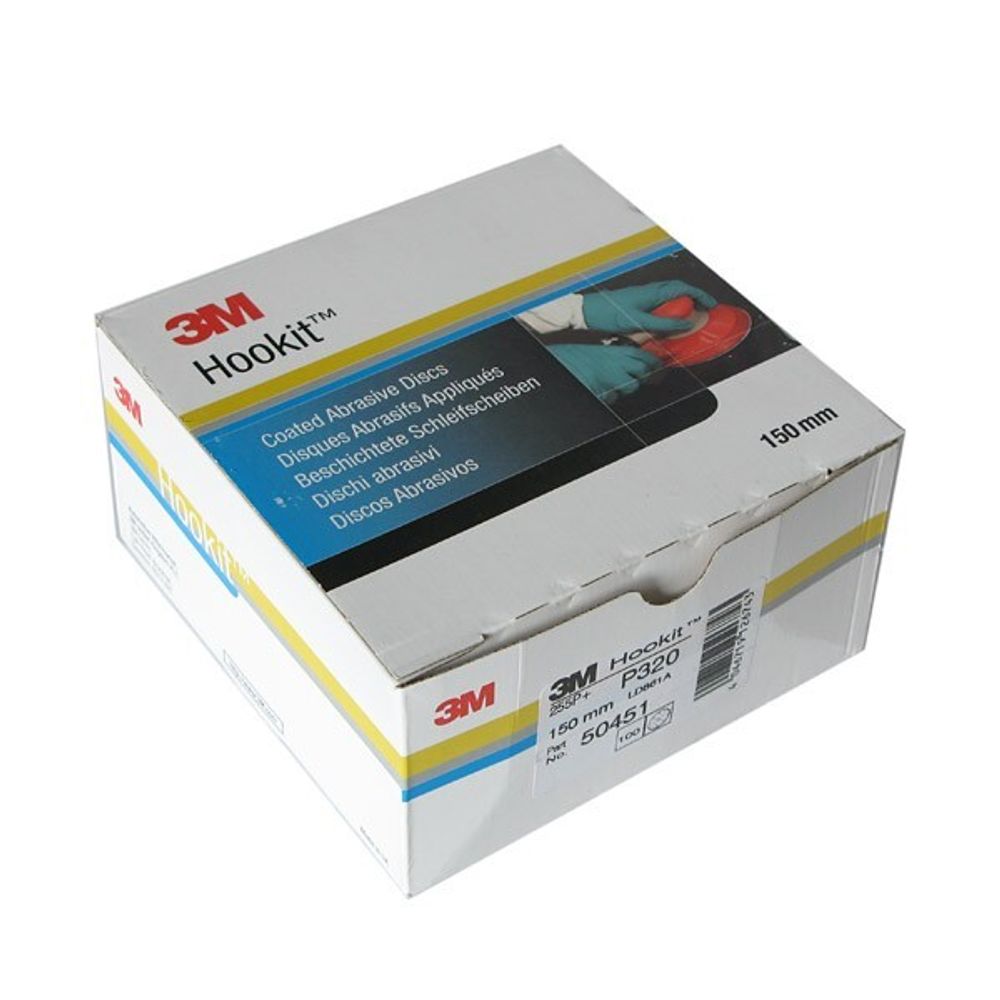 3М Hookit 255P+ Gold шлифовальный диск, D-150 мм, 15 отв (1шт)