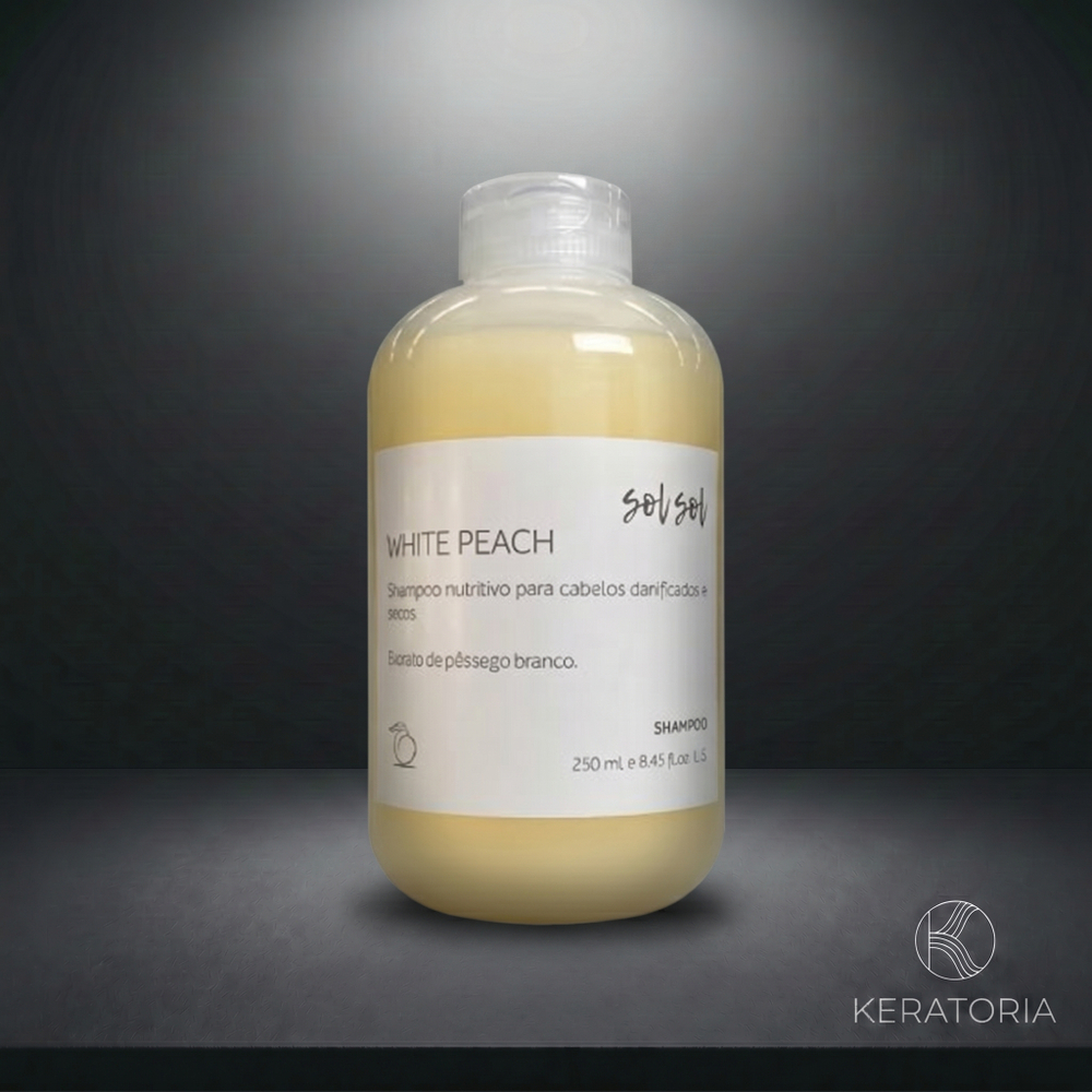 Шампунь Sol Sol White Peach с экстрактом белого персика 250 мл
