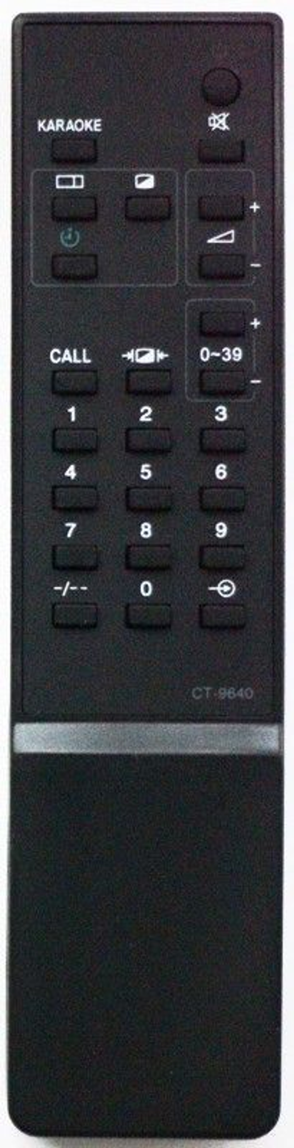 Пульт для телевизора TOSHIBA CT-9640