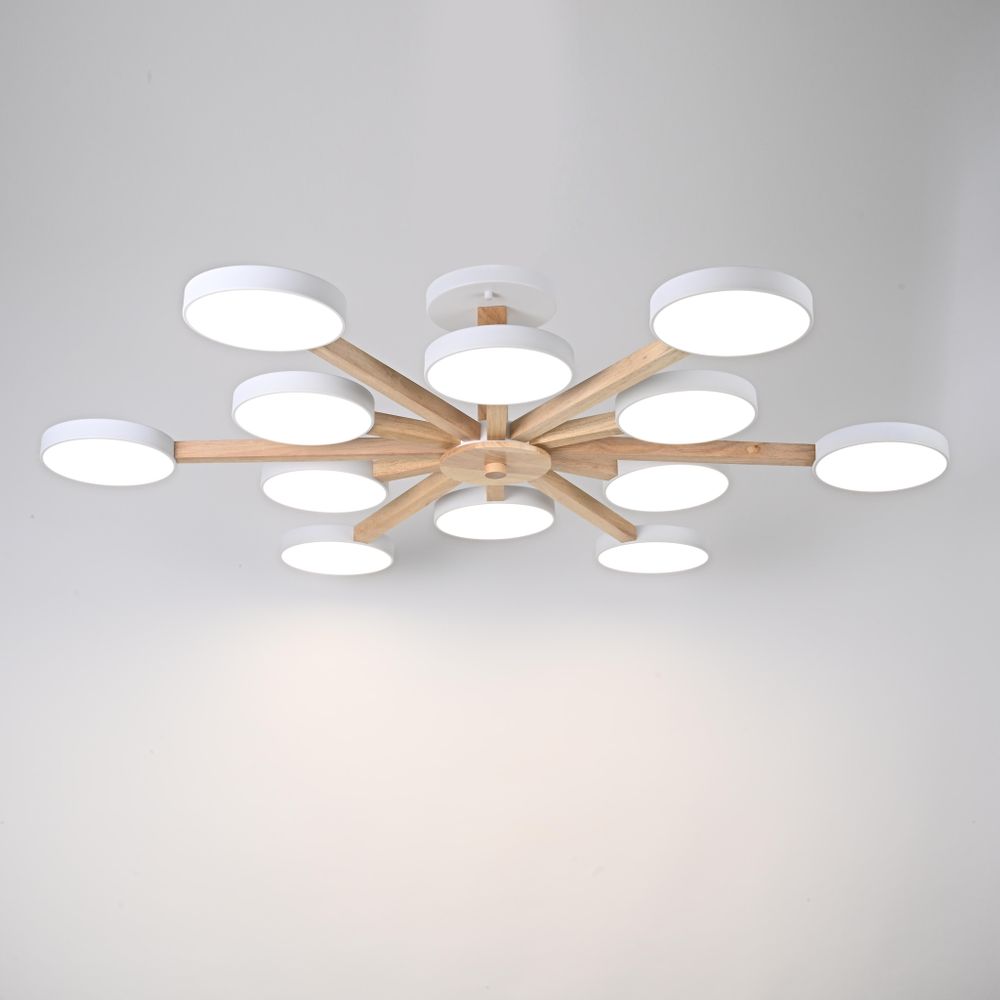 Потолочная Люстра Turna L12 White By Imperiumloft