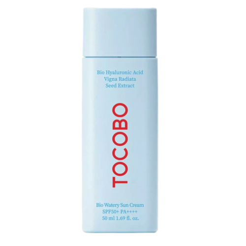 Лёгкий увлажняющий солнцезащитный крем Tocobo Bio Watery Sun Cream SPF50+ PA++++