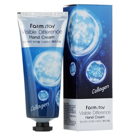 FarmStay 100мл. Крем для рук Visible Difference Hand Cream Collagen (Коллаген)